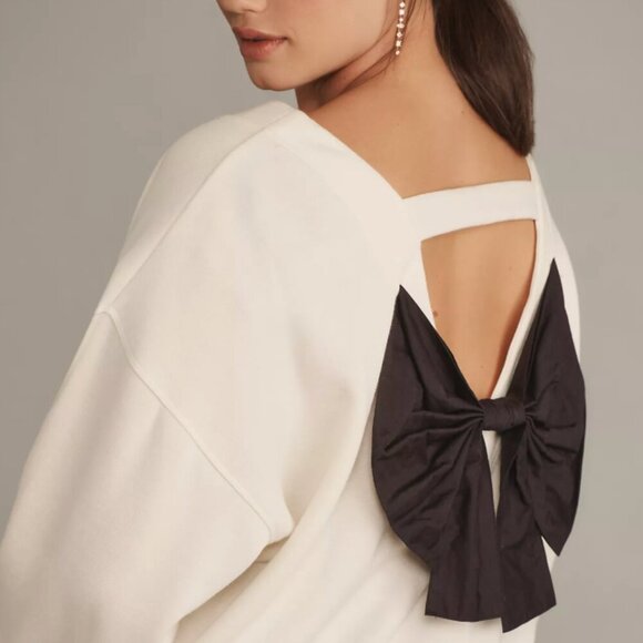 Anthropologie - MAEVE bow - back sweatshirt - SOLD OUT - Picture 2 of 5